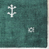 Rugsotic Carpets Hand Knotted Loom Silk Mix Area Rug Contemporary