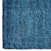 Rugsotic Carpets Hand Knotted Loom Silk Mix Area Rug Solid