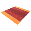 Rugsotic Carpets Hand Knotted Loom Wool Square Area Rug Contemporary