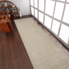 Rugsotic Carpets Hand Knotted Loom Wool Runner Area Rug Solid