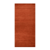 Rugsotic Carpets Hand Knotted Loom Wool Runner Area Rug Solid
