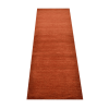 Rugsotic Carpets Hand Knotted Loom Wool Runner Area Rug Solid