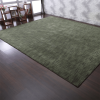 Rugsotic Carpets Hand Knotted Loom Wool Area Rug Solid