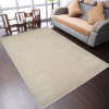 Rugsotic Carpets Hand Knotted Loom Wool Area Rug Solid