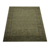 Rugsotic Carpets Hand Knotted Loom Wool Area Rug Contemporary