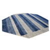 Rugsotic Carpets Hand Knotted Loom Wool Octagon Area Rug Contemporary