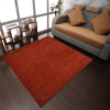 Rugsotic Carpets Hand Knotted Loom Wool Square Area Rug Solid