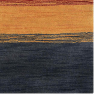 Rugsotic Carpets Hand Knotted Loom Wool Area Rug Contemporary