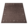 Rugsotic Carpets Hand Knotted Loom Wool Area Rug Contemporary