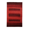 Rugsotic Carpets Hand Knotted Loom Wool Area Rug Contemporary