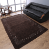Rugsotic Carpets Hand Knotted Loom Wool Area Rug Contemporary