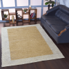 Rugsotic Carpets Hand Knotted Sumak Jute Eco-friendly Area Rug Contemporary