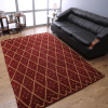 Rugsotic Carpets Hand Knotted Wool Area Rug Geometric