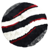 Rugsotic Carpets Hand Tufted Shag Polyester Round Area Rug Contemporary