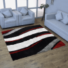 Rugsotic Carpets Hand Tufted Shag Polyester Square Area Rug Contemporary