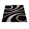 Rugsotic Carpets Hand Tufted Shag Polyester Square Area Rug Geometric