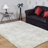 Rugsotic Carpets Hand Tufted Shag Polyester Area Rug Solid