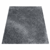 Rugsotic Carpets Hand Tufted Shag Polyester Area Rug Solid