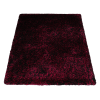 Rugsotic Carpets Hand Tufted Shag Polyester Area Rug Solid