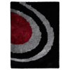 Rugsotic Carpets Hand Tufted Shag Polyester Area Rug Geometric