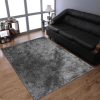 Rugsotic Carpets Hand Tufted Shag Polyester Area Rug Solid