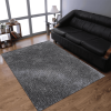 Rugsotic Carpets Hand Tufted Shag Polyester Area Rug Solid