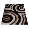Rugsotic Carpets Hand Tufted Shag Polyester Area Rug Geometric