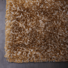 Rugsotic Carpets Hand Tufted Shag Polyester Area Rug Solid
