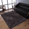 Rugsotic Carpets Hand Tufted Shag Polyester Area Rug Solid
