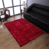 Rugsotic Carpets Hand Tufted Shag Polyester Area Rug Solid