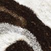 Rugsotic Carpets Hand Tufted Shag Polyester Round Area Rug Contemporary