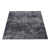Rugsotic Carpets Hand Tufted Shag Polyester Square Area Rug Solid