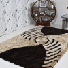 Rugsotic Carpets Hand Tufted Shag Polyester Area Rug Contemporary