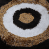 Rugsotic Carpets Hand Tufted Shag Polyester Area Rug Geometric