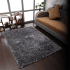 Rugsotic Carpets Hand Tufted Shag Polyester Area Rug Solid