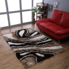 Rugsotic Carpets Hand Tufted Shag Polyester Area Rug Abstract