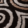 Rugsotic Carpets Hand Tufted Shag Polyester Area Rug Geometric
