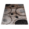 Rugsotic Carpets Hand Tufted Shag Polyester Area Rug Geometric