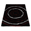 Rugsotic Carpets Hand Tufted Shag Polyester Area Rug Geometric