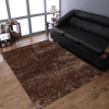 Rugsotic Carpets Hand Tufted Shag Polyester Area Rug Solid