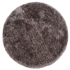 Rugsotic Carpets Hand Tufted Shag Polyester Round Area Rug Solid