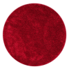 Rugsotic Carpets Hand Tufted Shag Polyester Round Area Rug Solid