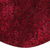 Rugsotic Carpets Hand Tufted Shag Polyester Round Area Rug Solid