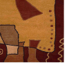 Rugsotic Carpets Hand Tufted Wool Area Rug Abstract