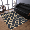 Rugsotic Carpets Hand Tufted Wool Area Rug Geometric