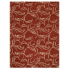Rugsotic Carpets Hand Tufted Wool Area Rug Floral