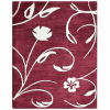 Rugsotic Carpets Hand Tufted Wool Area Rug Floral