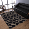Rugsotic Carpets Hand Tufted Wool Area Rug Geometric