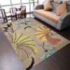 Rugsotic Carpets Hand Tufted Wool Area Rug Floral