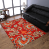 Rugsotic Carpets Hand Tufted Wool Area Rug Floral